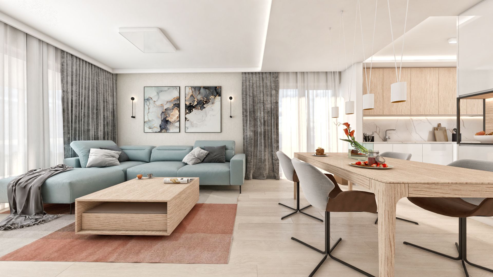 Interiér domu Trenčín