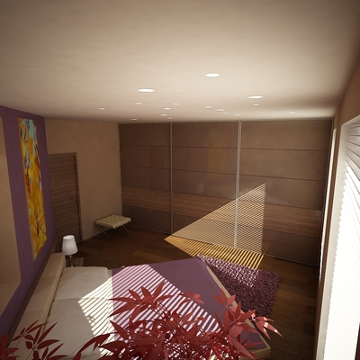 interiér domu, Senec