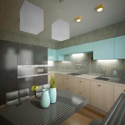 interiér bytu, Nitra, Murániho