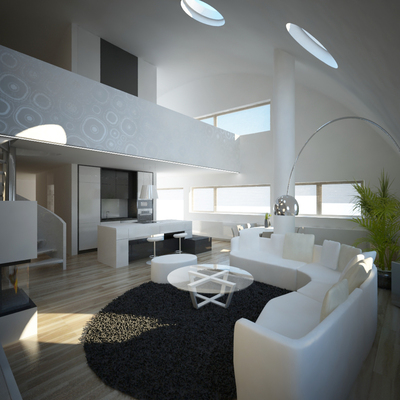 návrh interiéru bytu, Nitra, Triangolo