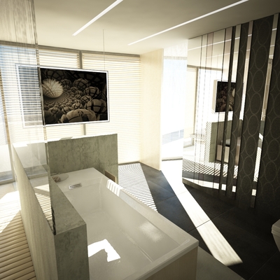 návrh interiéru bytu, Bratislava, Condominium Renaisance