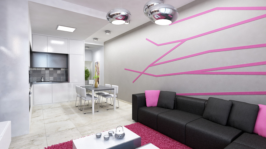 Interiér bytu, 5* Residence III., Bratislava Interiér bytu, 5* Residence III., Bratislava