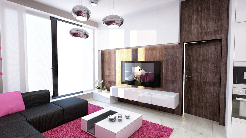 Interiér bytu, 5* Residence III., Bratislava Interiér bytu, 5* Residence III., Bratislava