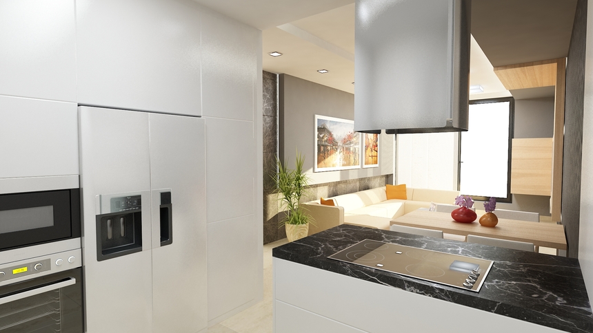 Interiér bytu, 5* Residence II., Bratislava Interiér bytu, 5* Residence II., Bratislava
