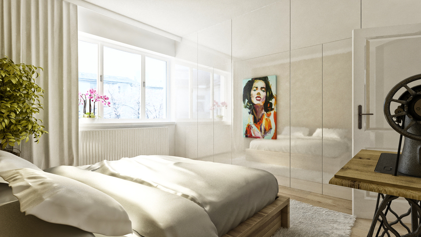 Návrh interiéru bytu, Bratislava - Staré mesto