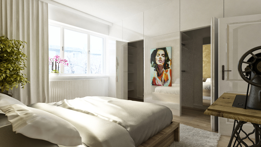 Návrh interiéru bytu, Bratislava - Staré mesto