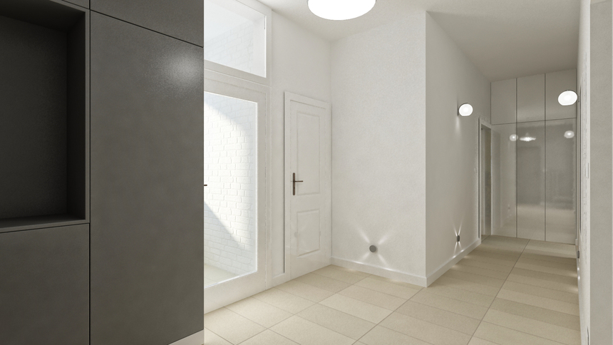 Návrh interiéru bytu, Bratislava - Staré mesto