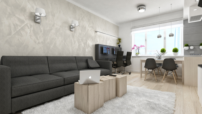 Návrh interiéru bytu, Bratislava - Staré mesto