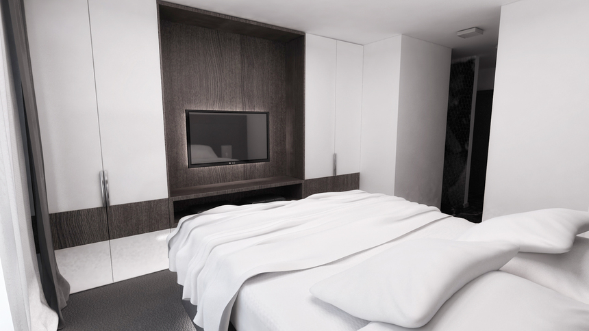 Návrh interiéru bytu, Bratislava - Staré mesto - podhradie Návrh interiéru bytu, Bratislava - Staré mesto - podhradie