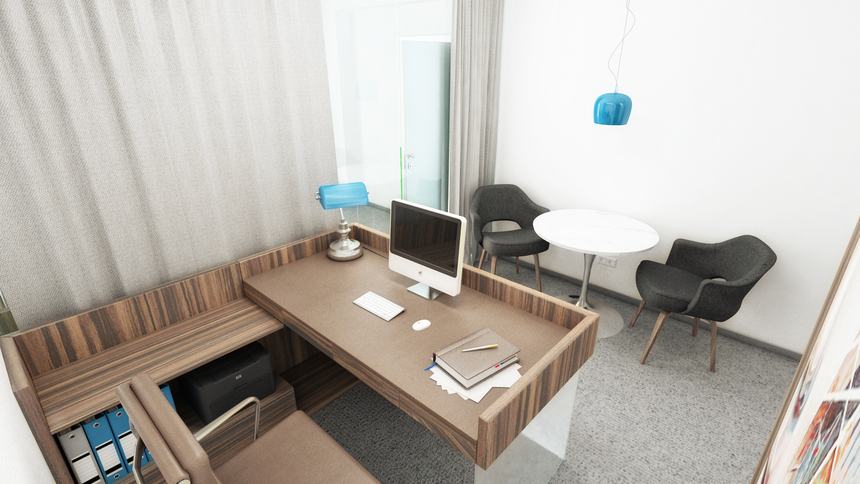 Návrh interiéru kancelárie, Bratislava - Staré mesto - podhradie Návrh interiéru kancelárie, Bratislava - Staré mesto - podhradie
