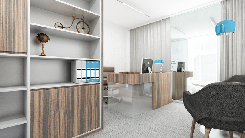 Návrh interiéru kancelárie, Bratislava - Staré mesto - podhradie Návrh interiéru kancelárie, Bratislava - Staré mesto - podhradie