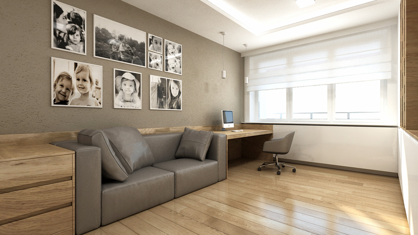 Interiér bytu, Dunajská, Bratislava