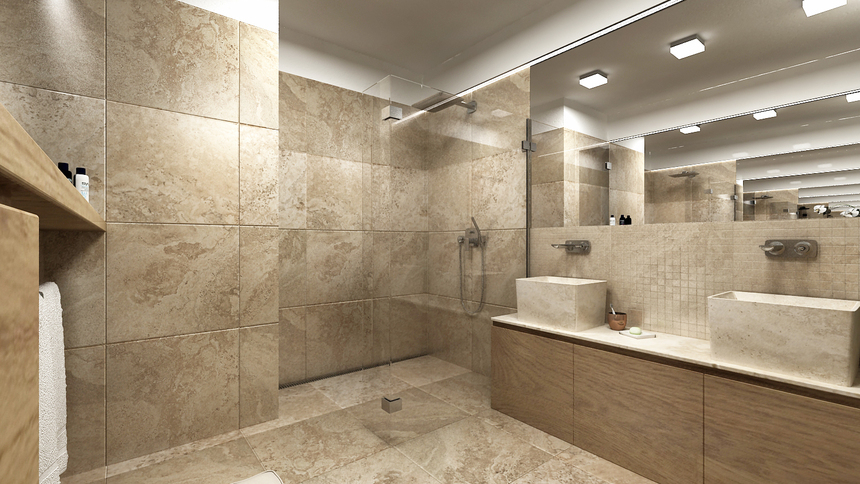 Interiér bytu, Dunajská, Bratislava