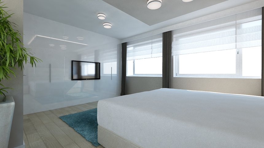 Interiér rodinného domu, Wolfsburg, Nemecko