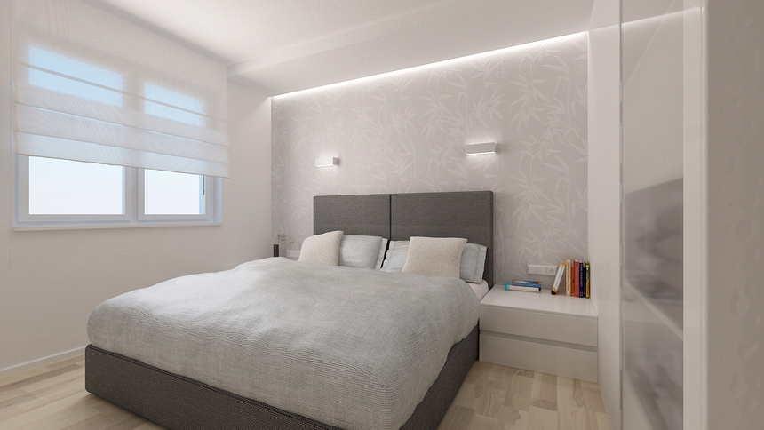 Interiér rodinného domu, Wolfsburg, Nemecko