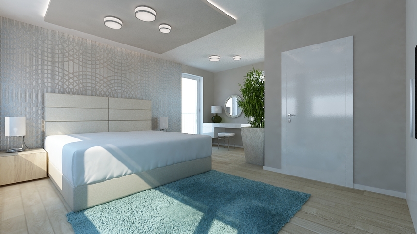 Interiér rodinného domu, Wolfsburg, Nemecko